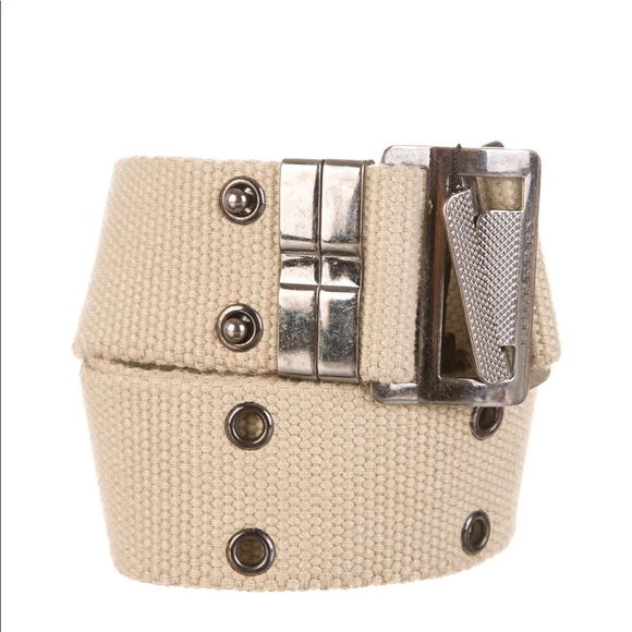 burberry canvas belt